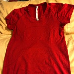 Red Swiftly Tech Tee